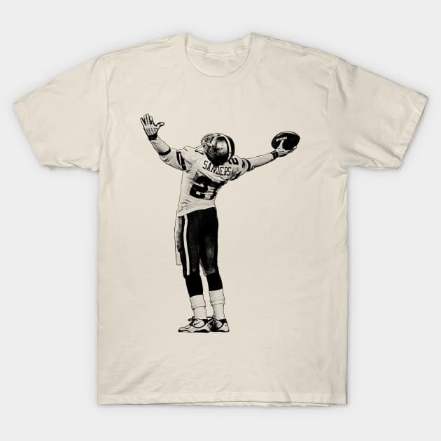 Deion Sanders Prime Time T-Shirt by Puaststrol